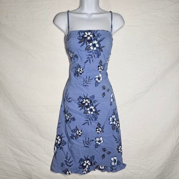 eleven Dresses & Skirts - Vintage 90s y2k periwinkle floral whimsigoth fairy midi dress